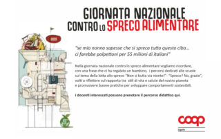 Locandina Giornata nazionale contro lo spreco alimentare