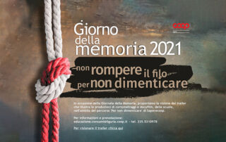 Locandina non rompere il filo per non dimenticare