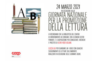 Locandina giornata nazionale per la promozione della lettura