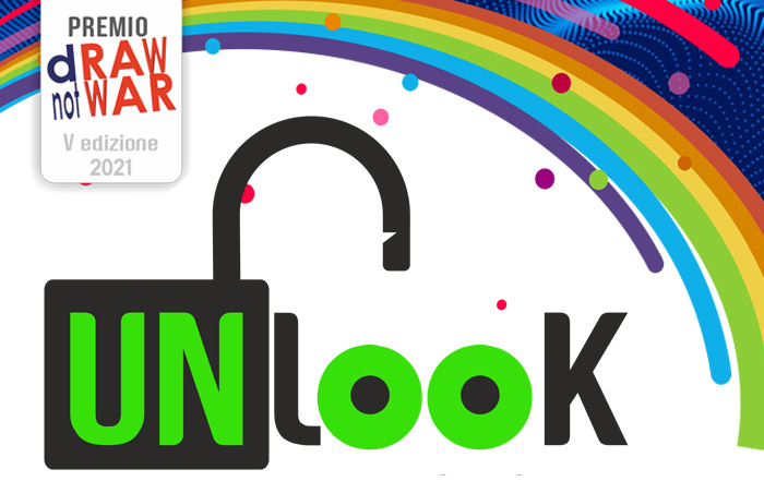 Locandina premiazione draw not war: unlook