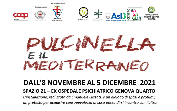 Locandina Pulcinella e il Mediterraneo