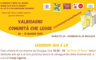 Locandina Valbisagno comunità che legge