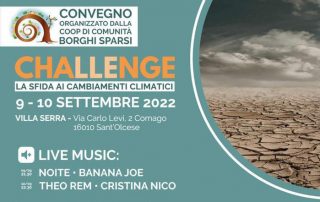 Convegno Challenge La sfida ai cambiamenti climatici