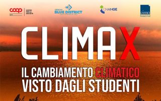 Anteprima locandina CLIMAX Il cambiamento climatico visto dagli studenti.