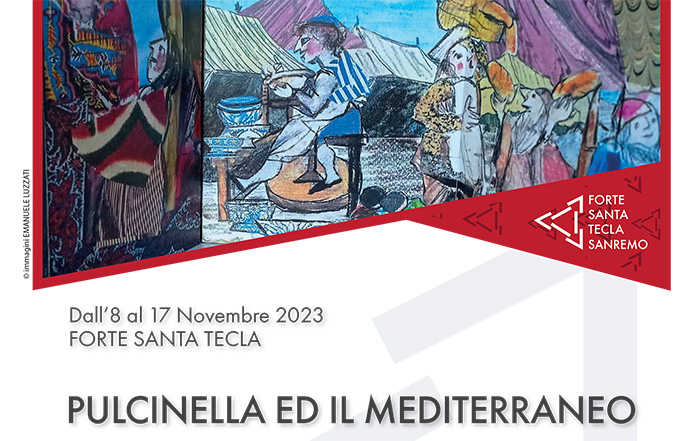 Locandina Pulcinella ed il Mediterranero