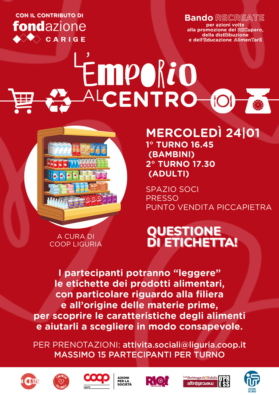 L’emporio al centro – locandina L'emporio al centro - locandina