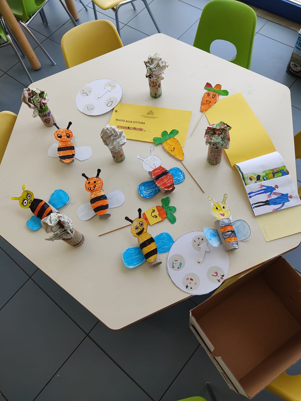 vari disegni e lavoretti creati da bambini rappresentanti le api vari disegni e lavoretti creati da bambini rappresentanti le api