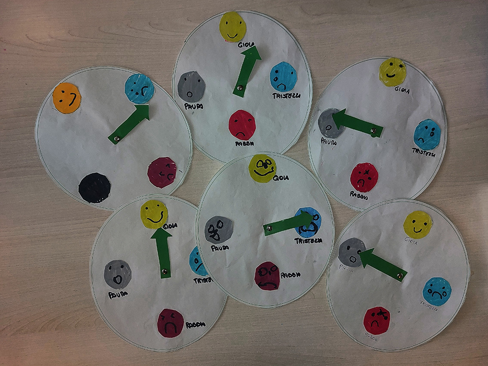cartellone con vari disegni creati da bambini cartellone con vari disegni creati da bambini