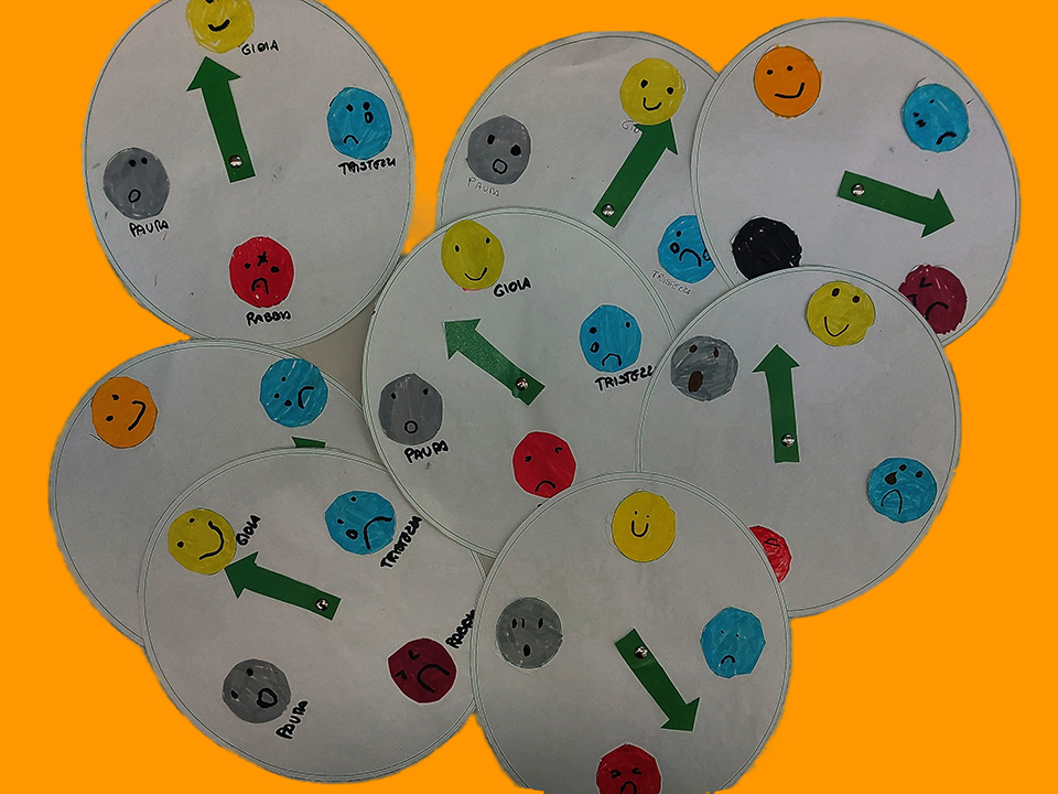 cartellone con vari disegni creati da bambini cartellone con vari disegni creati da bambini