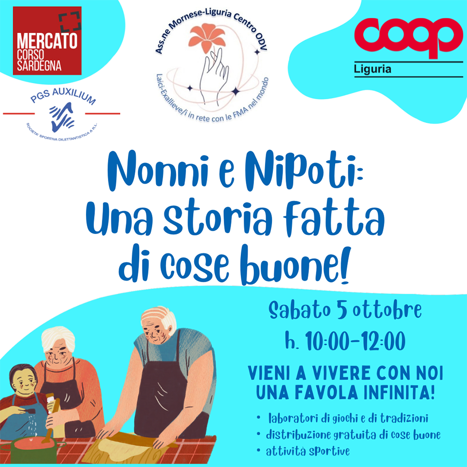 locandina nonni e nipoti: una storia fatta di cose buone locandina nonni e nipoti: una storia fatta di cose buone