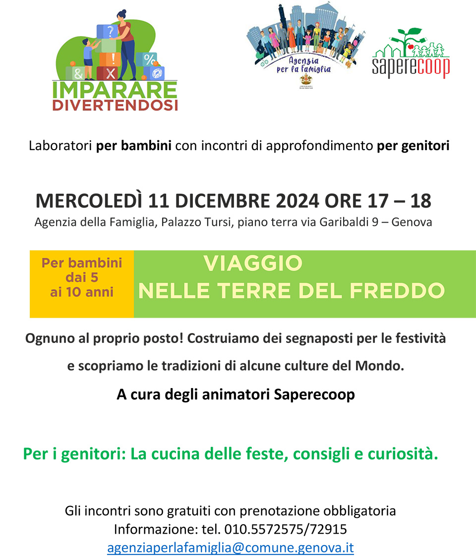 volantino imparare divertendosi dell’11 dicembre 2024 volantino imparare divertendosi dell'11 dicembre 2024