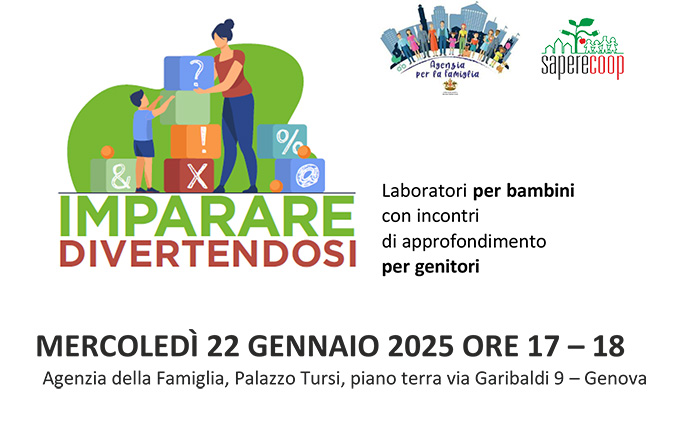 anteprima volantino imparare divertendosi del 22 gennaio 2025