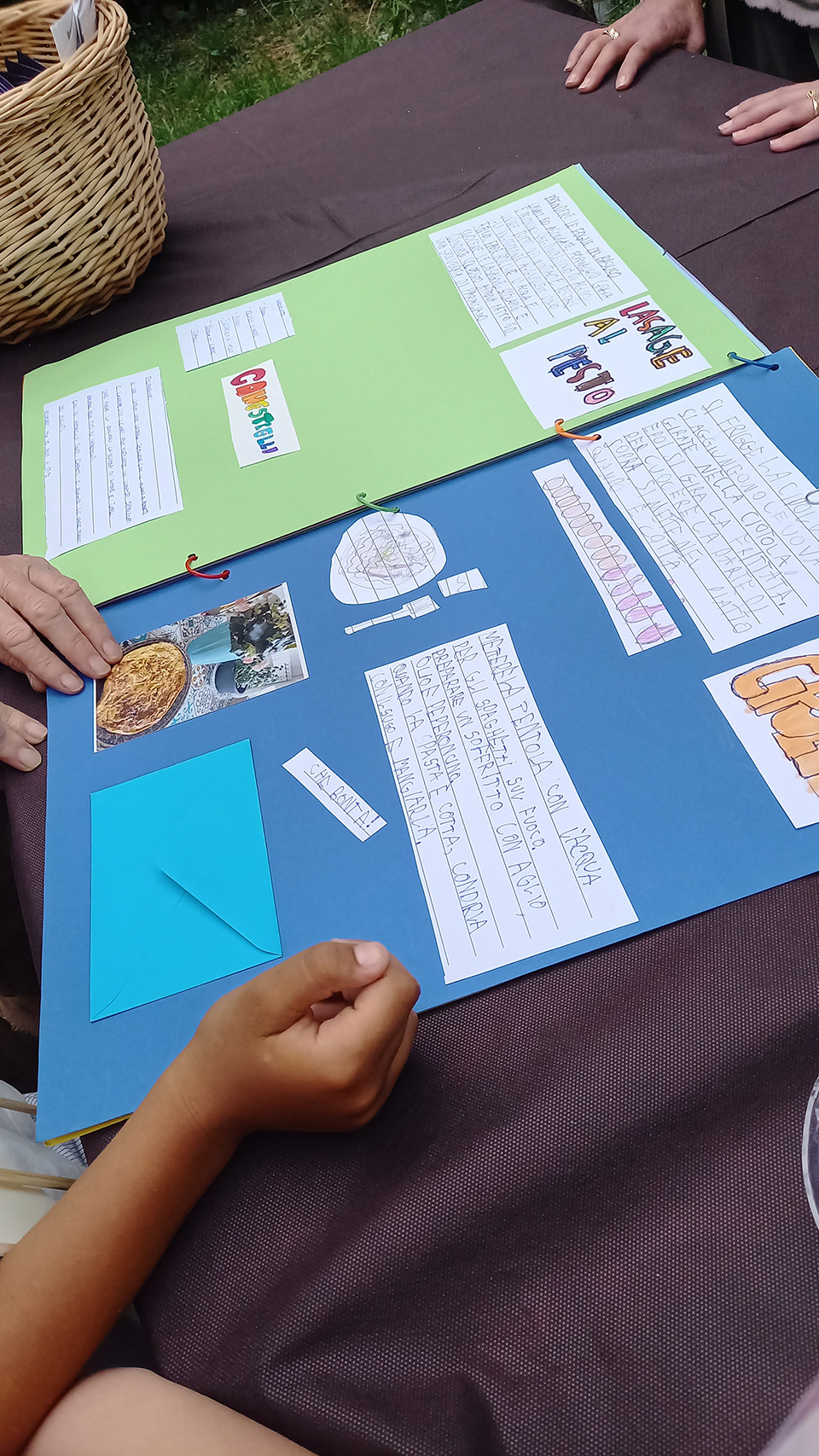 cartellone con varie ricette cartellone con varie ricette