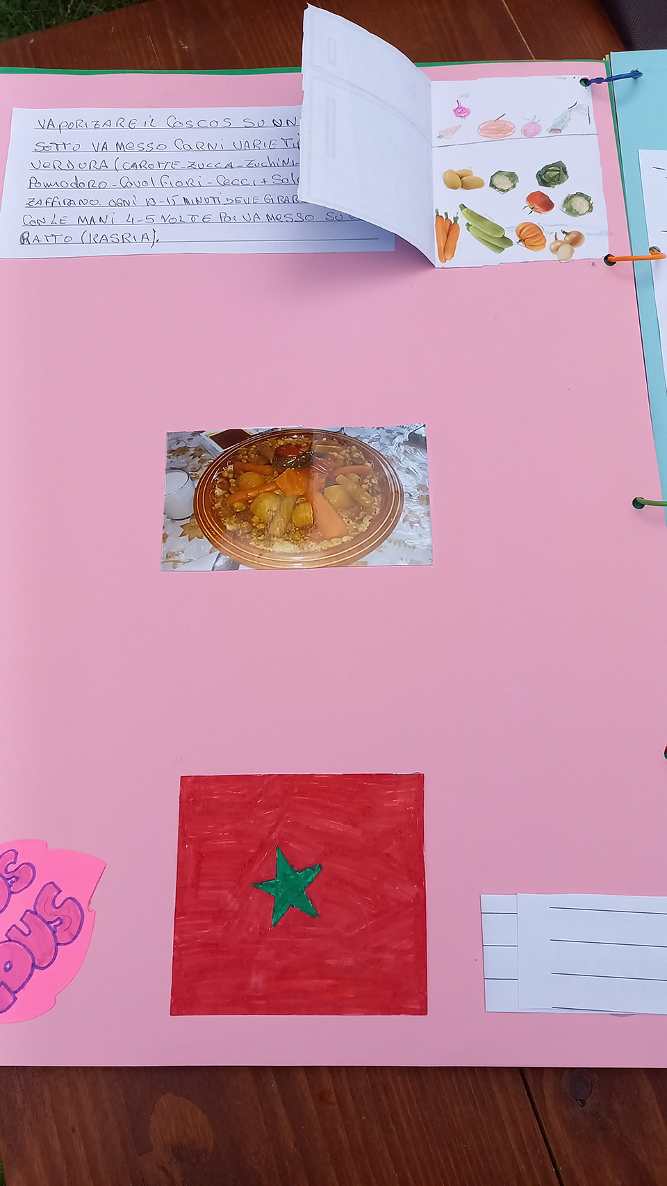 cartellone con descrizione cous cous cartellone con descrizione cous cous