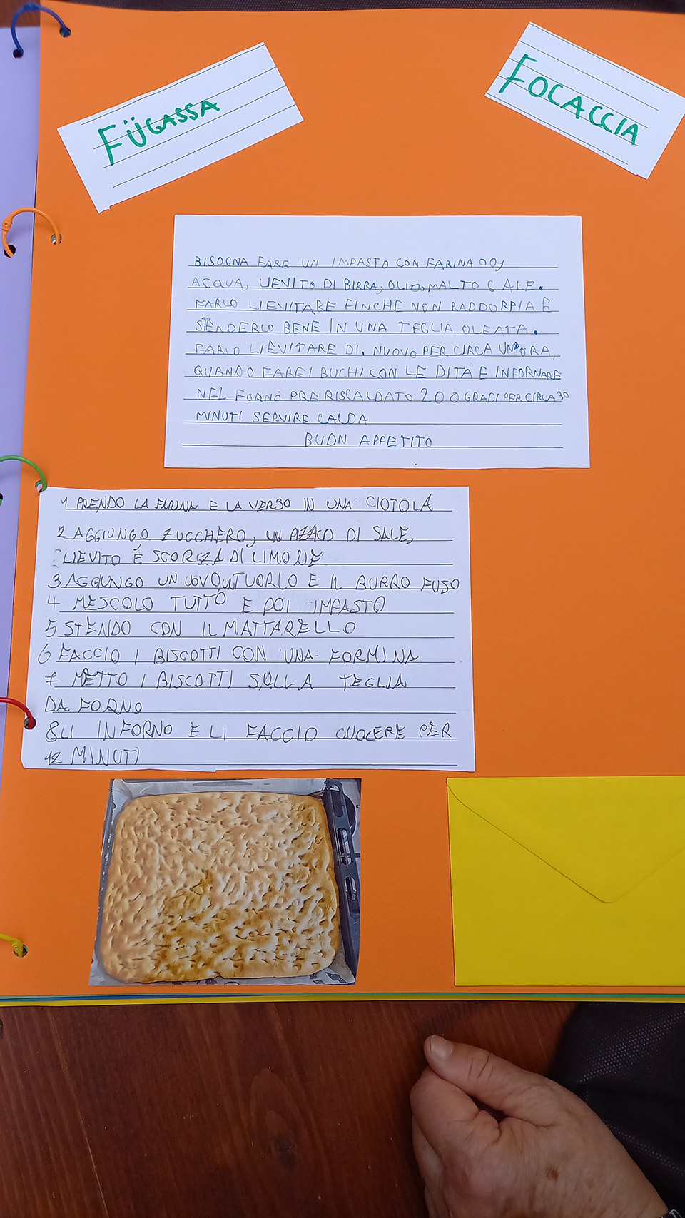 cartellone con descrizione delle caratteristiche della focaccia cartellone con descrizione delle caratteristiche della focaccia