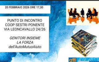 locandina Genitori Insieme La forza dell’Automutuoaiuto
