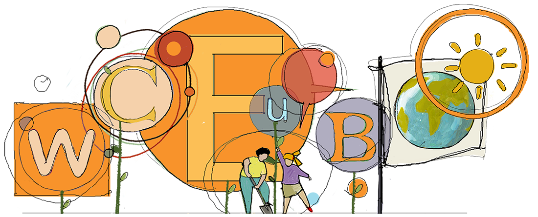 disegno di differenti lettere e bambini disegno di differenti lettere e bambini